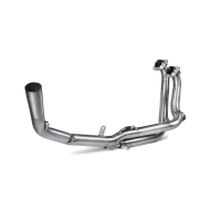 Akrapovic Stainless Steel Exhaust Header for the Aprilia Tuareg 660
